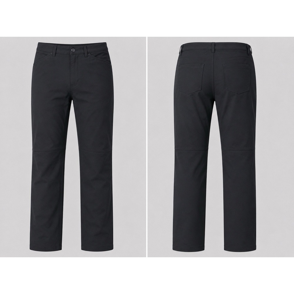 Lululemon ABC Chino Pants Mens 32 Gray Regular Fit Stretch Travel LM5ADES golf